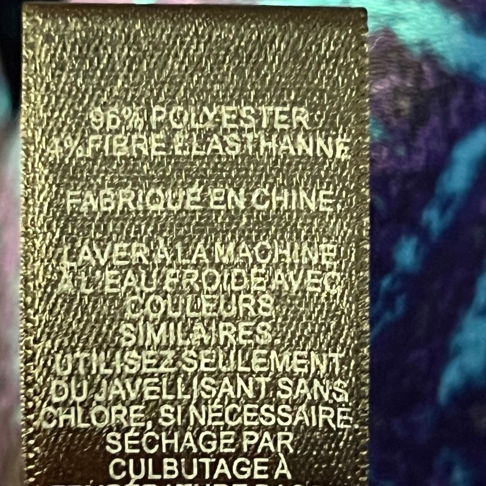 Express Blouse Top‎ XS Multicolor Pullover Cuffed… - image 8